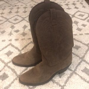 Boot Barn Nashville Brown Leather Cowboy Boots